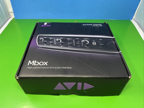 Avid mbox high performance - avid,